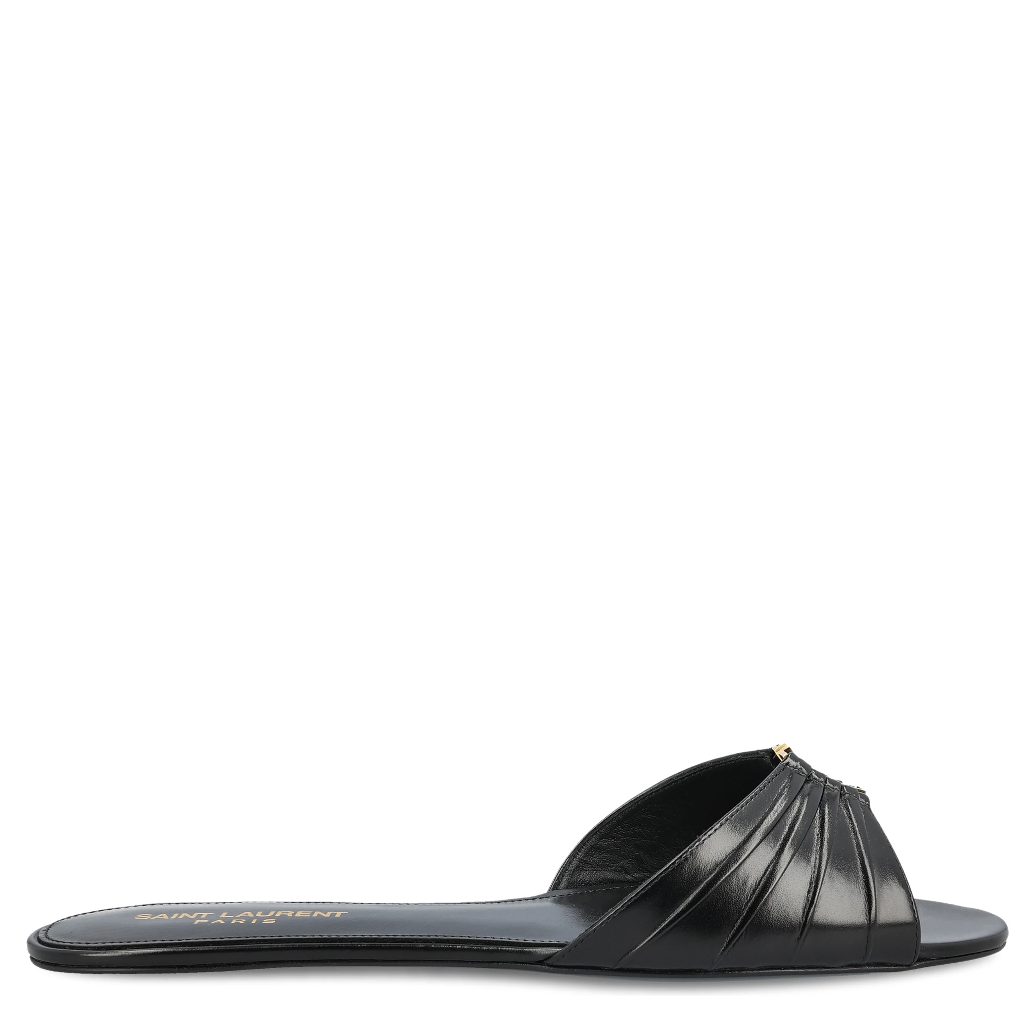 صندل سان لوران أسود