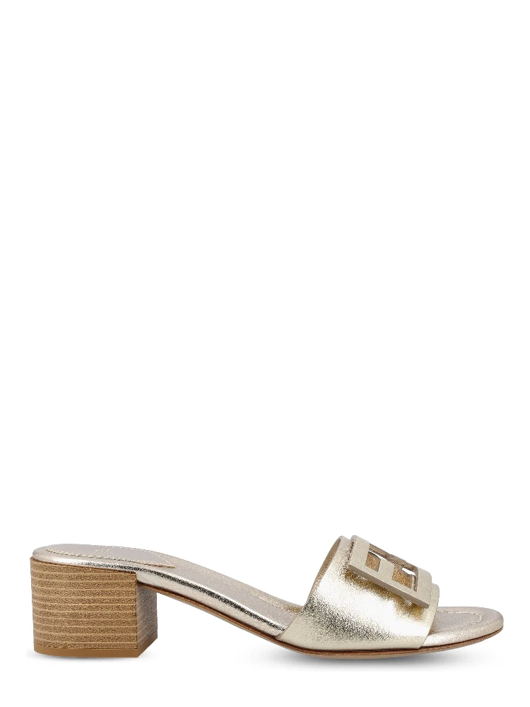 Fendi Sandals Golden