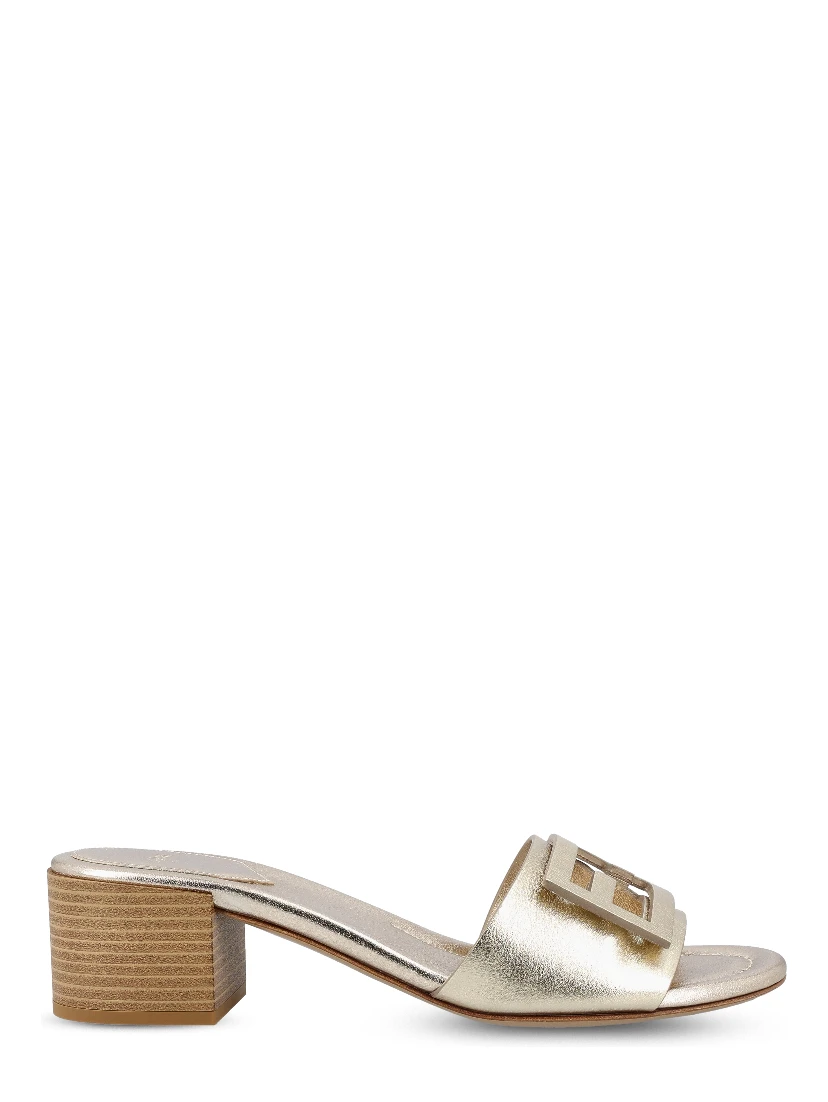 Fendi Sandals Golden