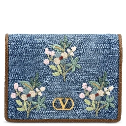 Valentino Garavani Wallets Blue