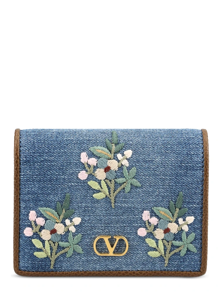 Valentino Garavani Wallets Blue