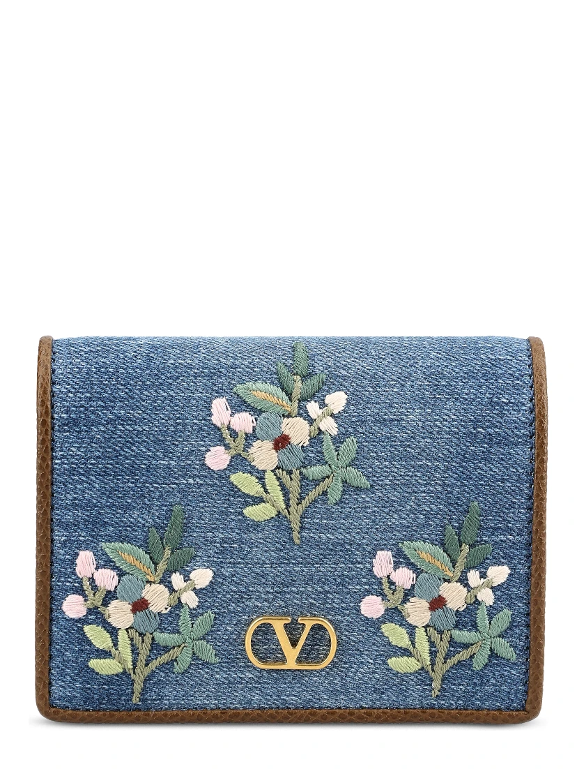 Valentino Garavani Wallets Blue