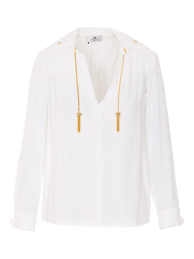 قمصان إليزابيتا فرانكي باللون الأبيض