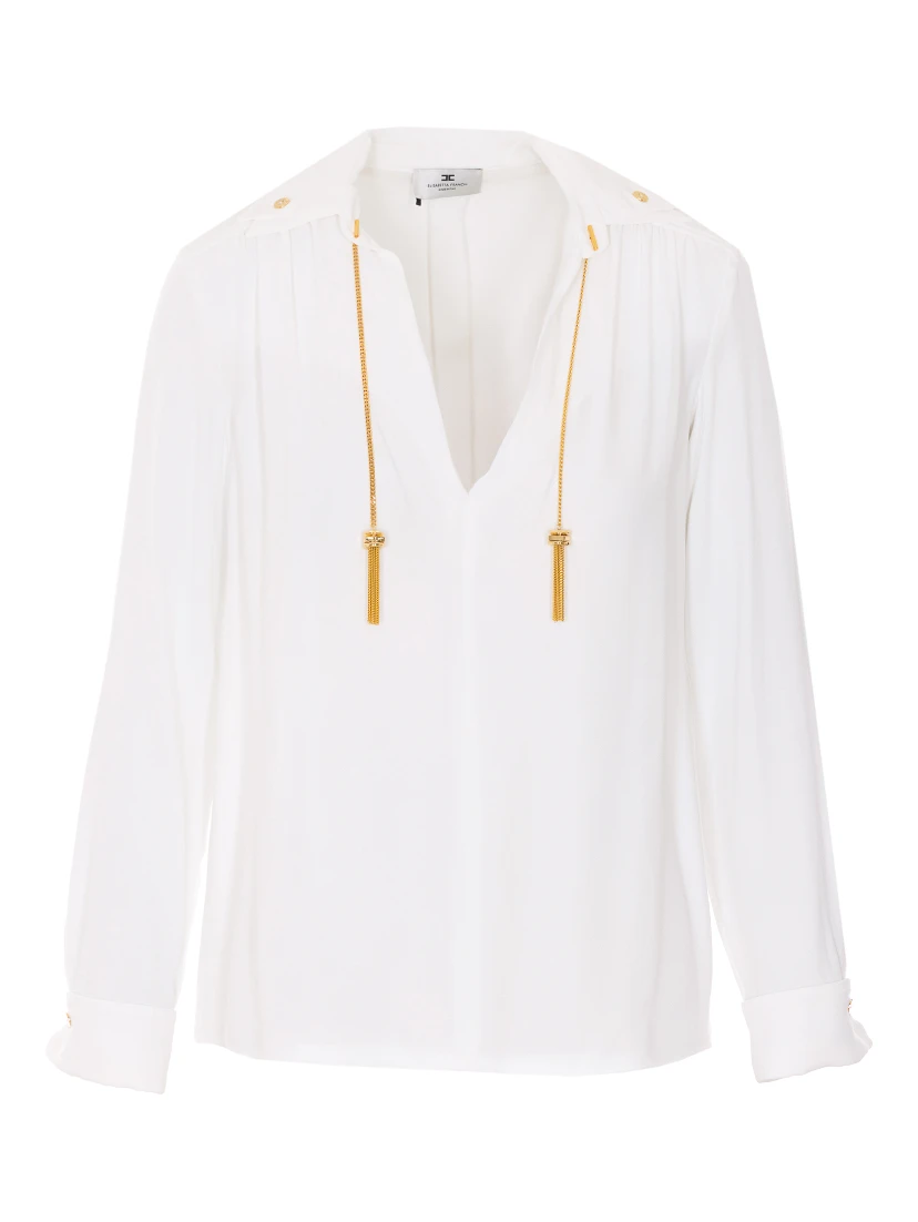 قمصان إليزابيتا فرانكي باللون الأبيض