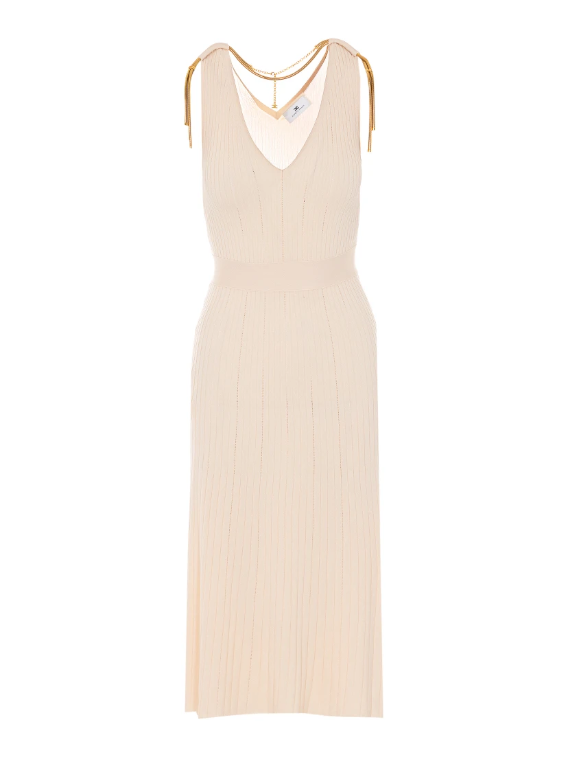 Elisabetta Franchi Dresses Beige