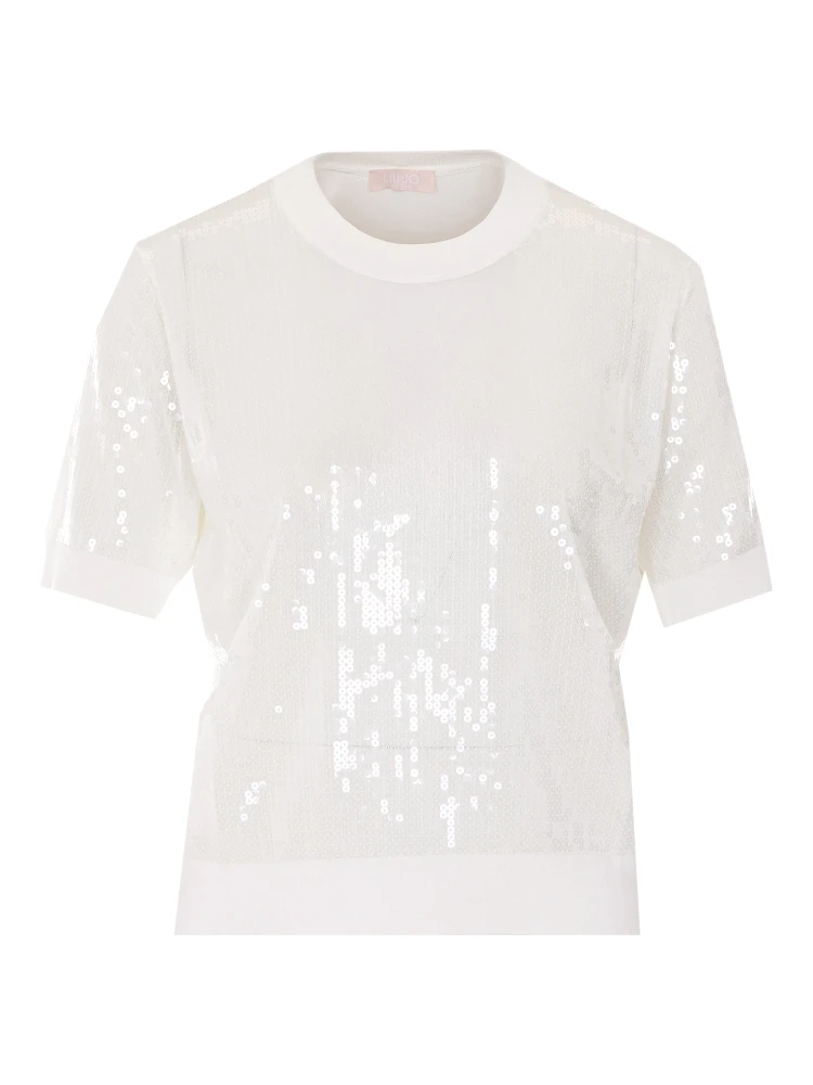 كنزات ليو جو البيضاء