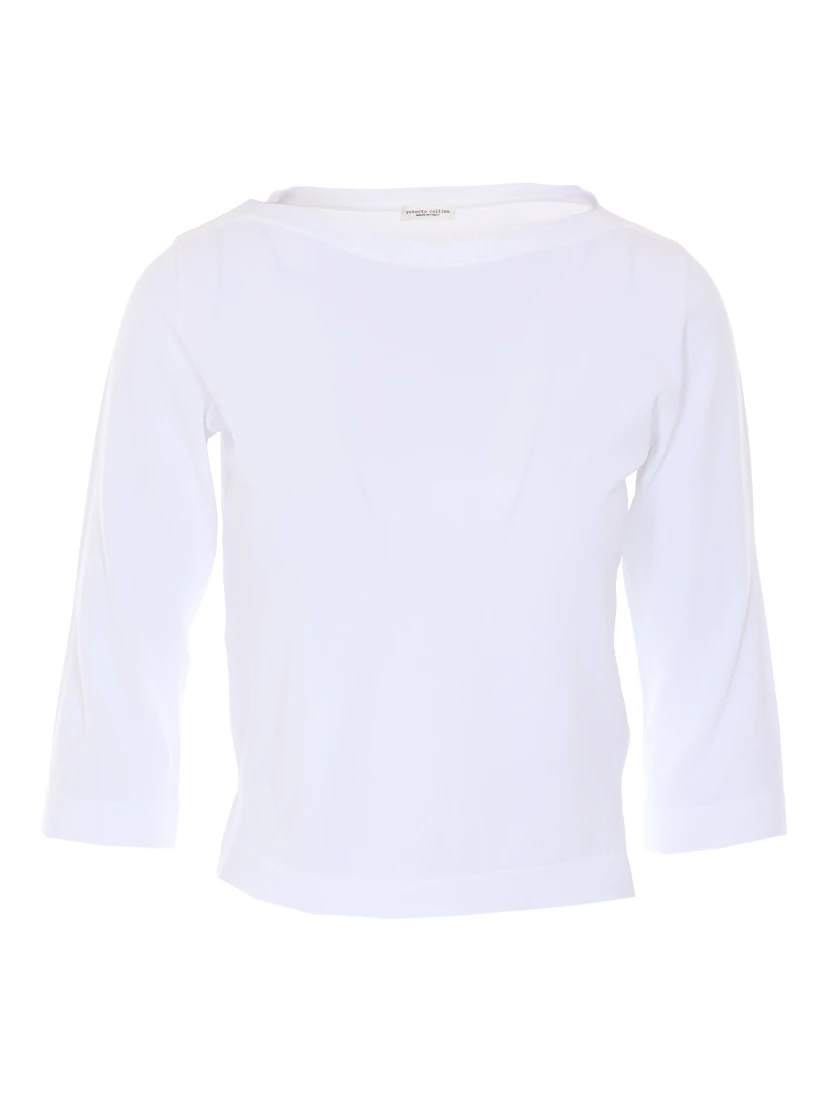 Roberto Collina Sweaters White