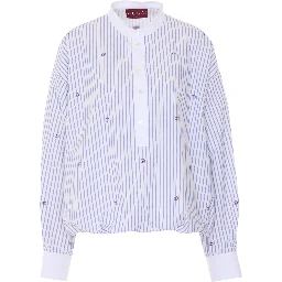 بلوزة غوتشي زرقاء