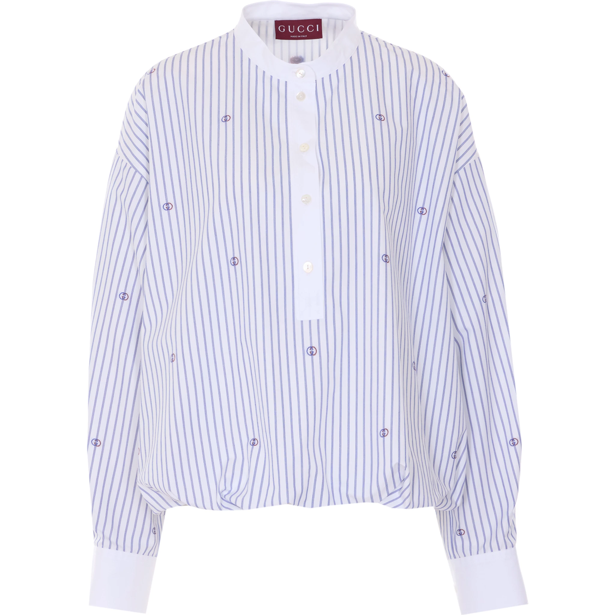 بلوزة غوتشي زرقاء