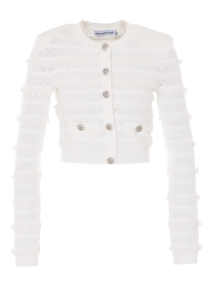 SELF PORTRAIT Sweaters White