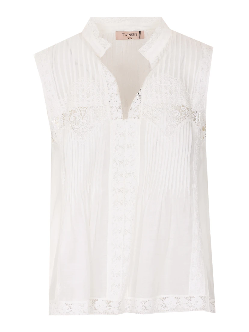 طقم قميص أبيض