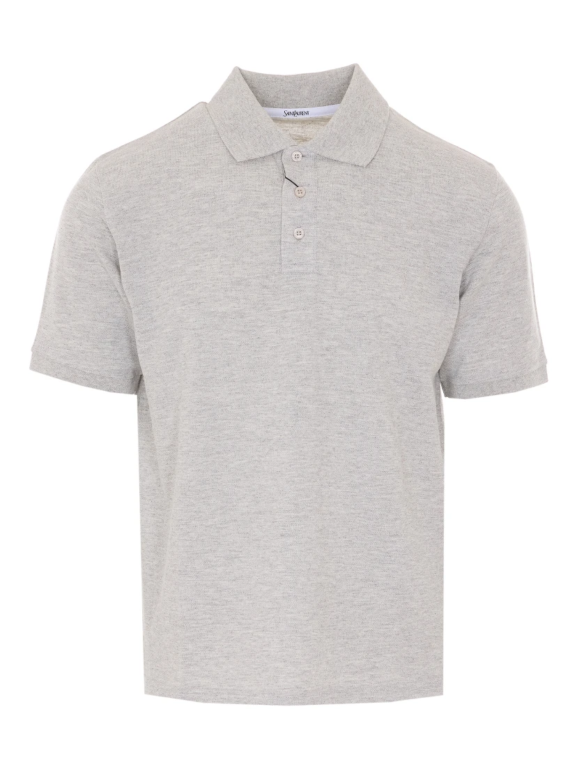 Saint Laurent  T-shirts and Polos Grey