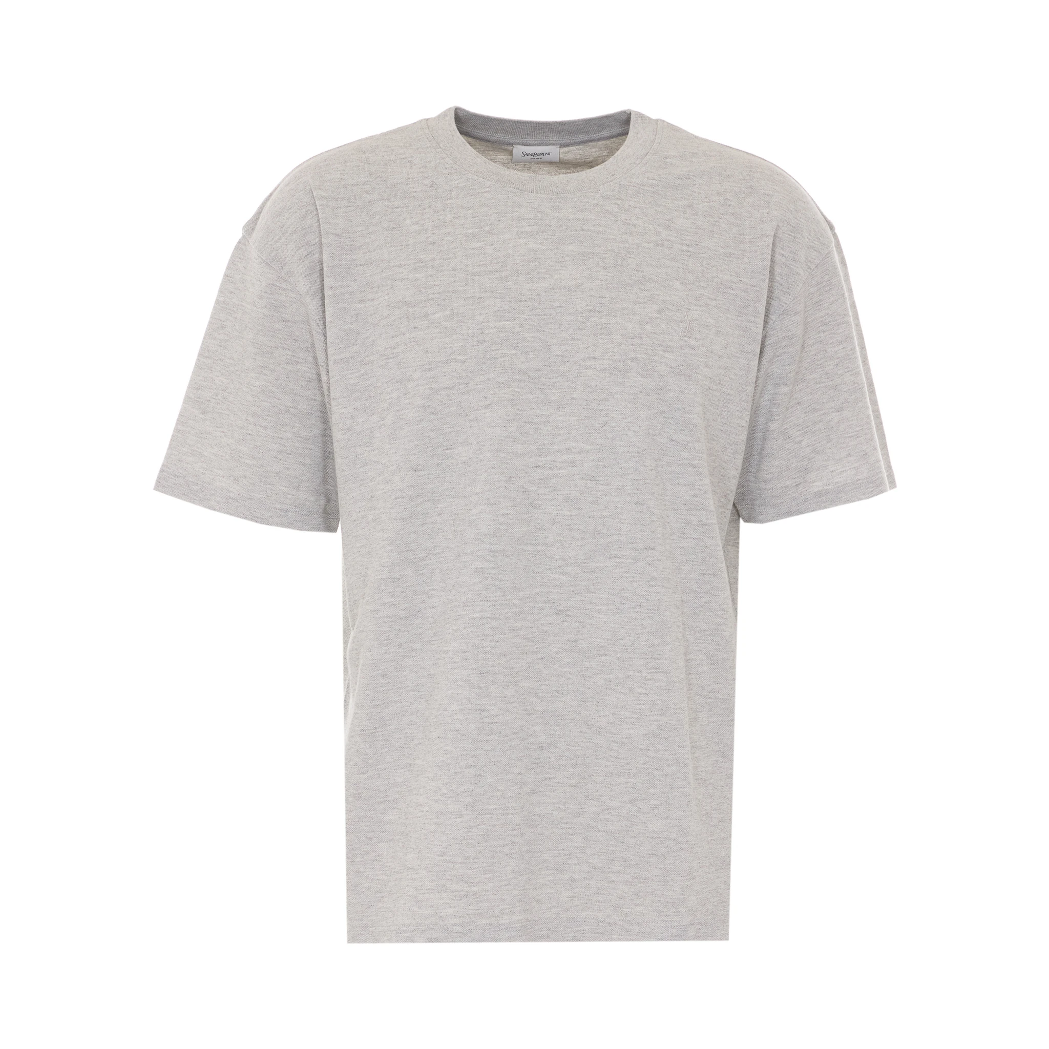 Saint Laurent T-shirts and Polos Grey