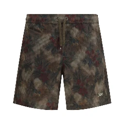 Multicolor Polyamide Swim Shorts