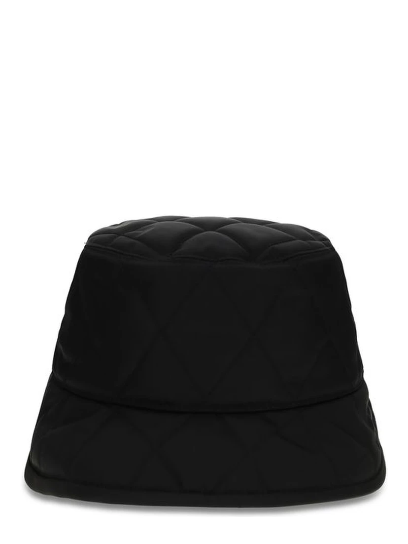 Black Polyamide Bucket Hat