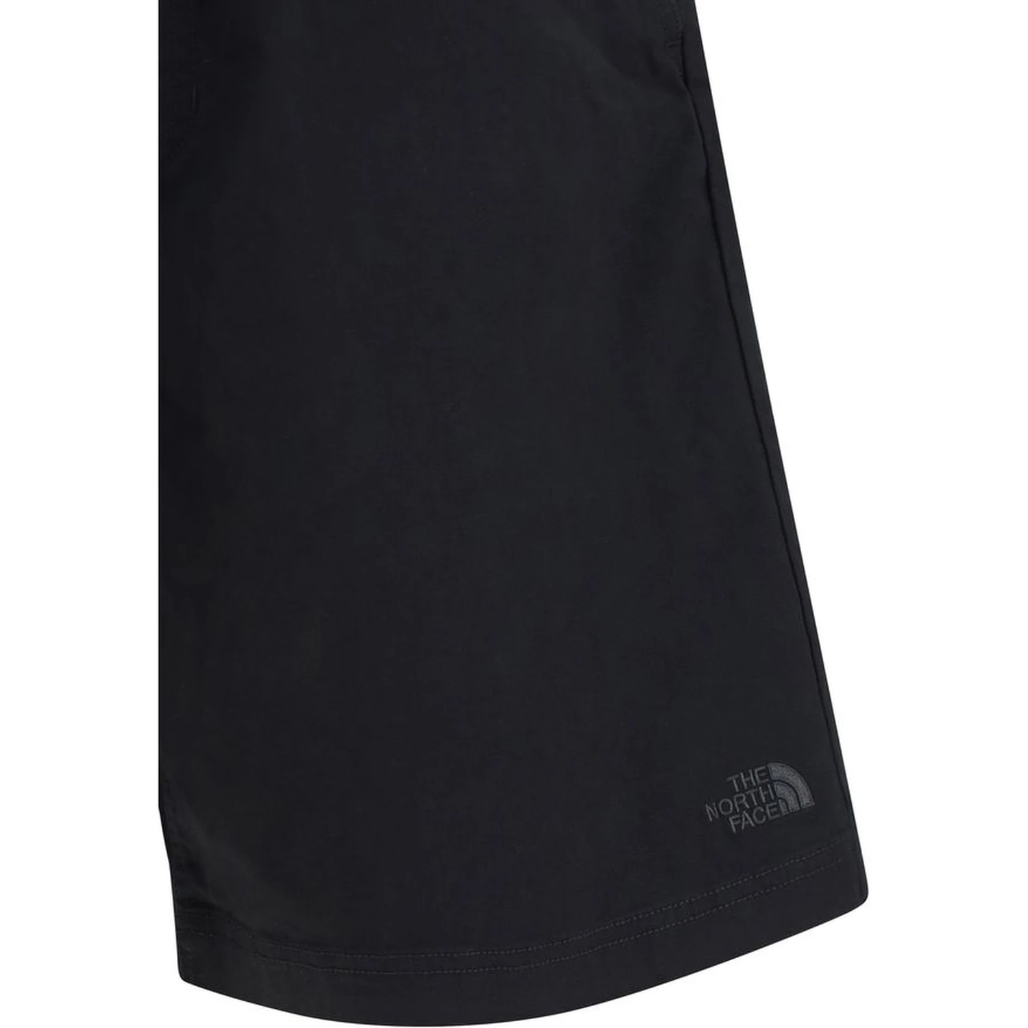 Black Cotton Bermuda Shorts