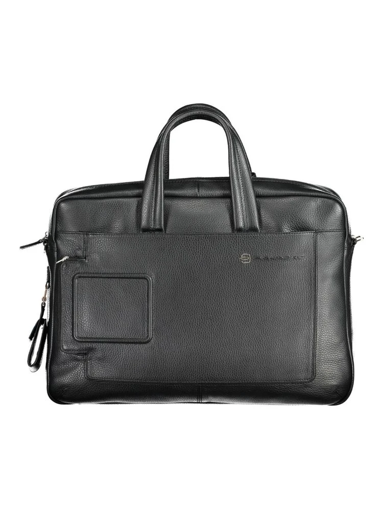 Nero Leather Men Briefcase