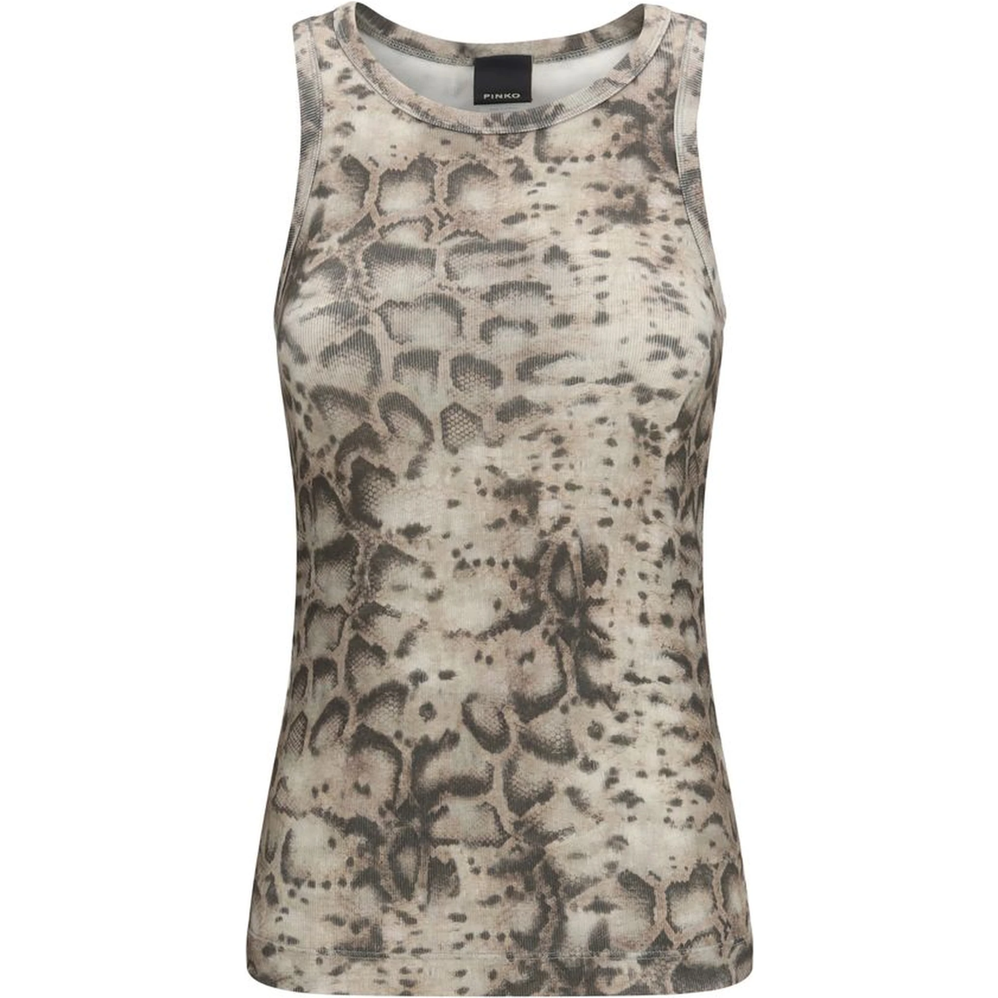Beige Cotton T-Shirt
