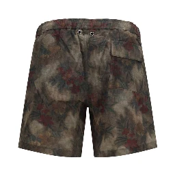Multicolor Polyamide Swim Shorts