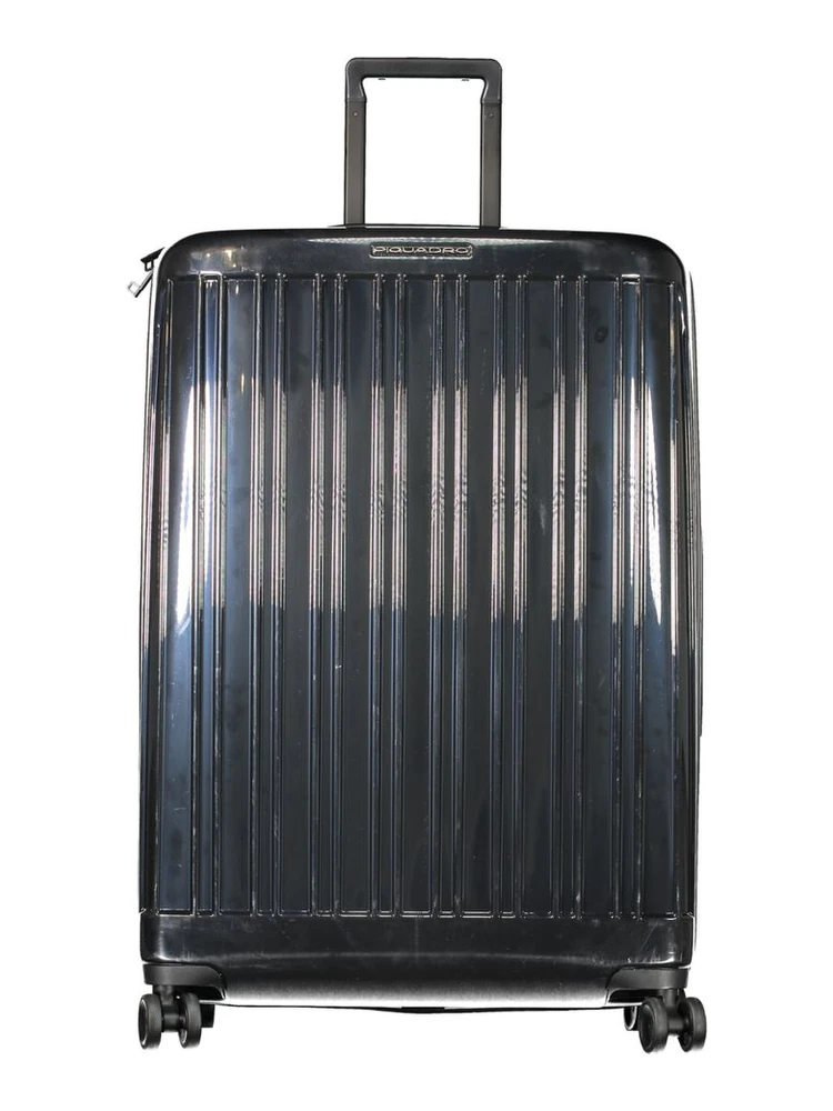 Black Polycarbonate Men's Travel Trolley