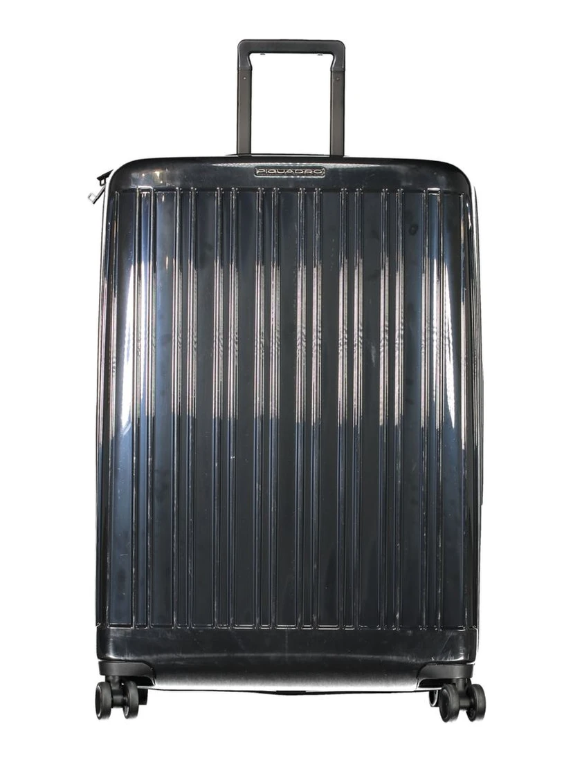 Black Polycarbonate Men's Travel Trolley