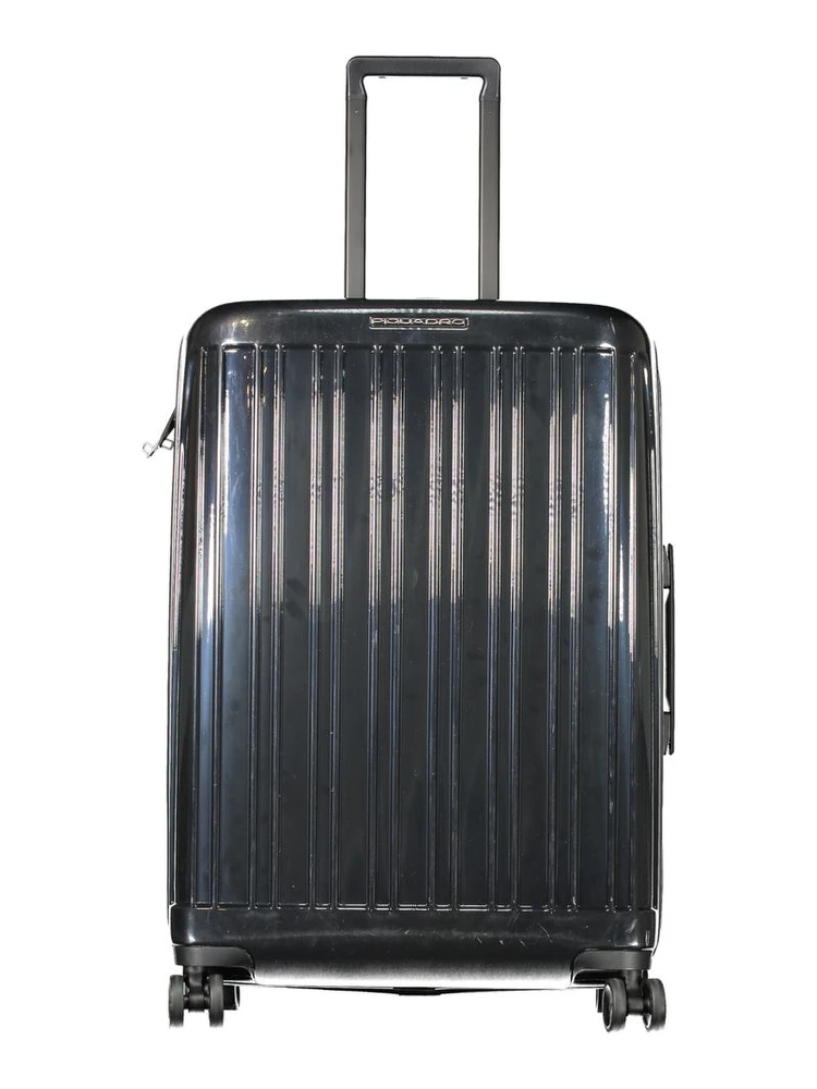 Black Polycarbonate Men's Travel Bag