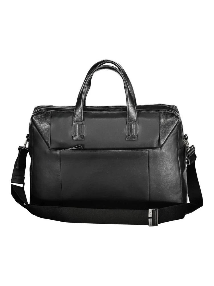 Black Leather Men's Briefcase alternative