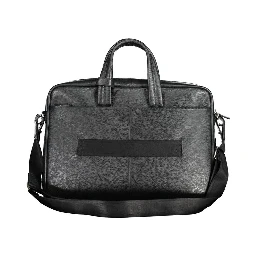 Nero Leather Men Briefcase