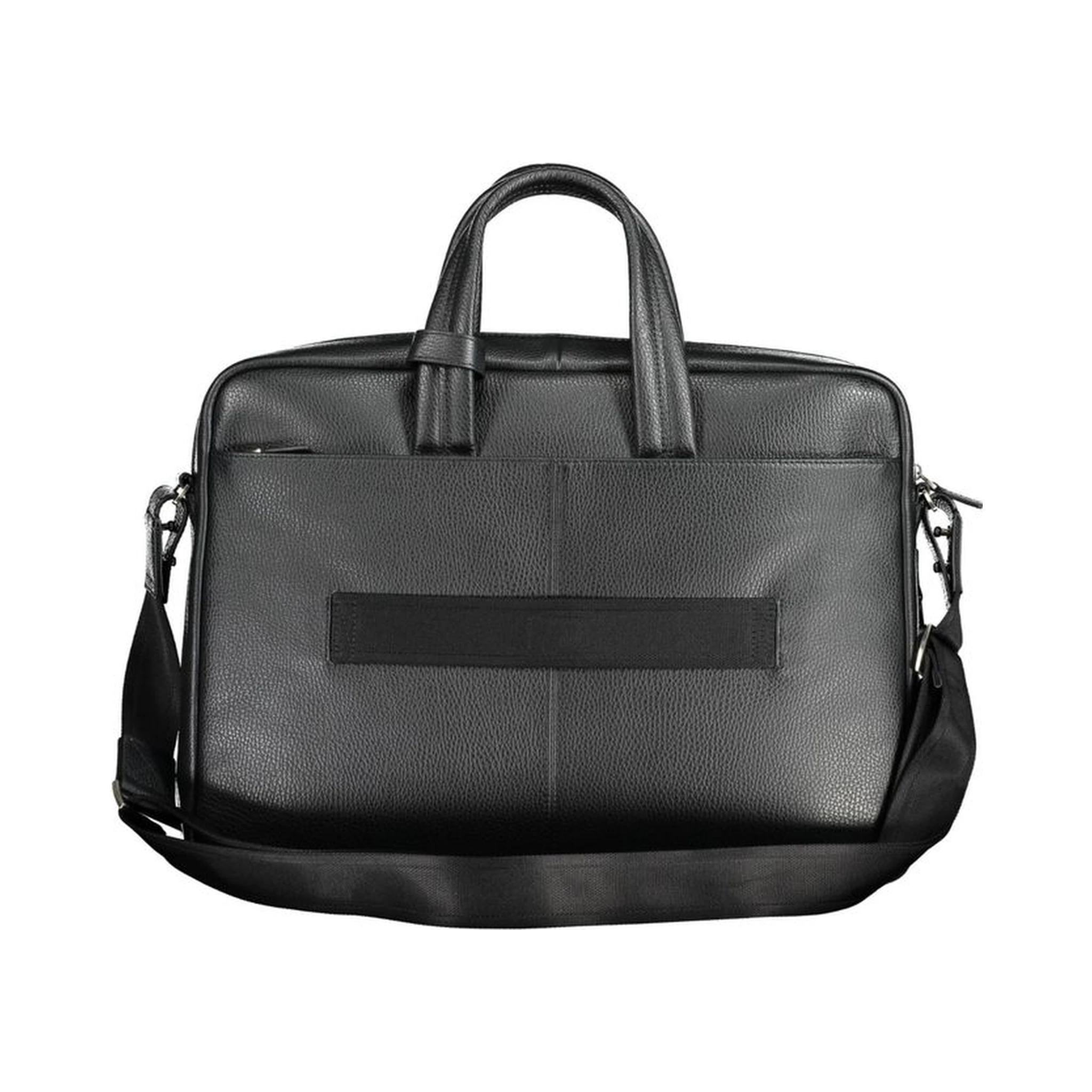 Nero Leather Men Briefcase