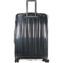 Black Polycarbonate Men's Travel Trolley
