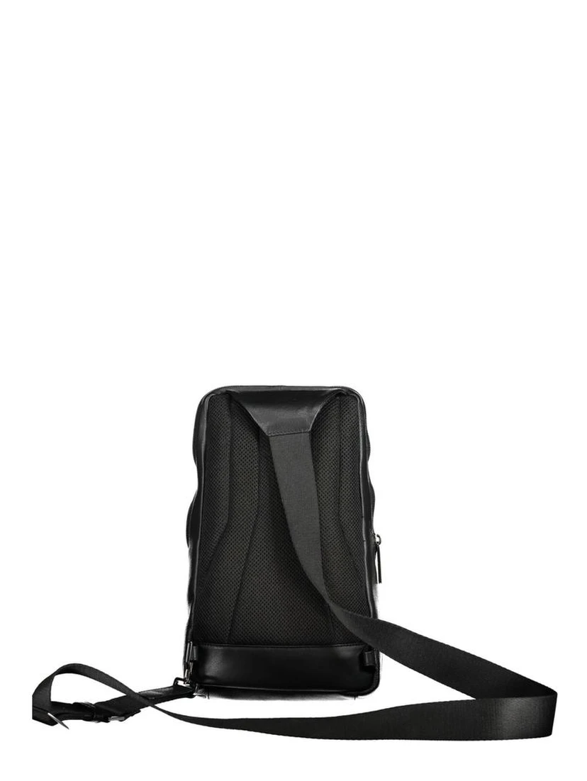 Nero Leather Mens Shoulder Bag