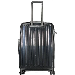 Black Polycarbonate Men's Travel Bag
