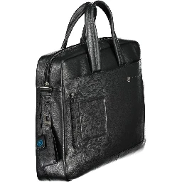 Nero Leather Men Briefcase