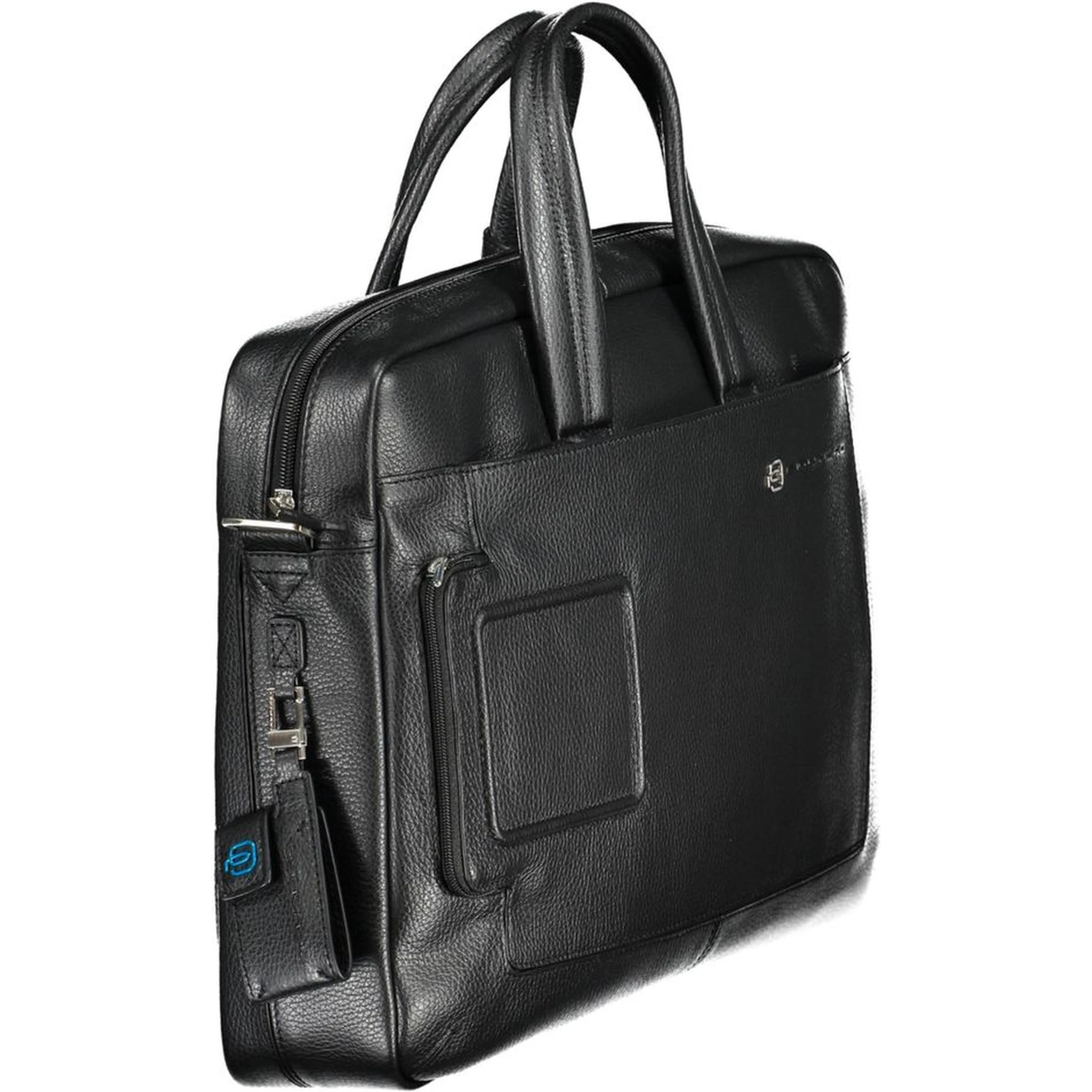 Nero Leather Men Briefcase