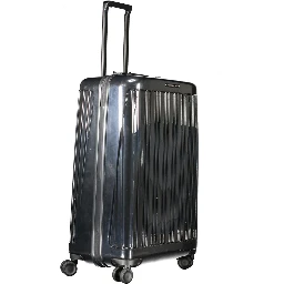 Black Polycarbonate Men's Travel Bag