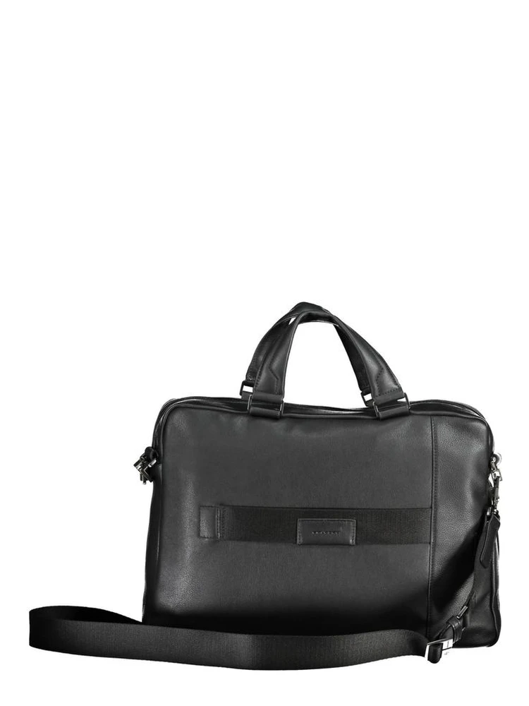 Black Leather Men Briefcase alternative