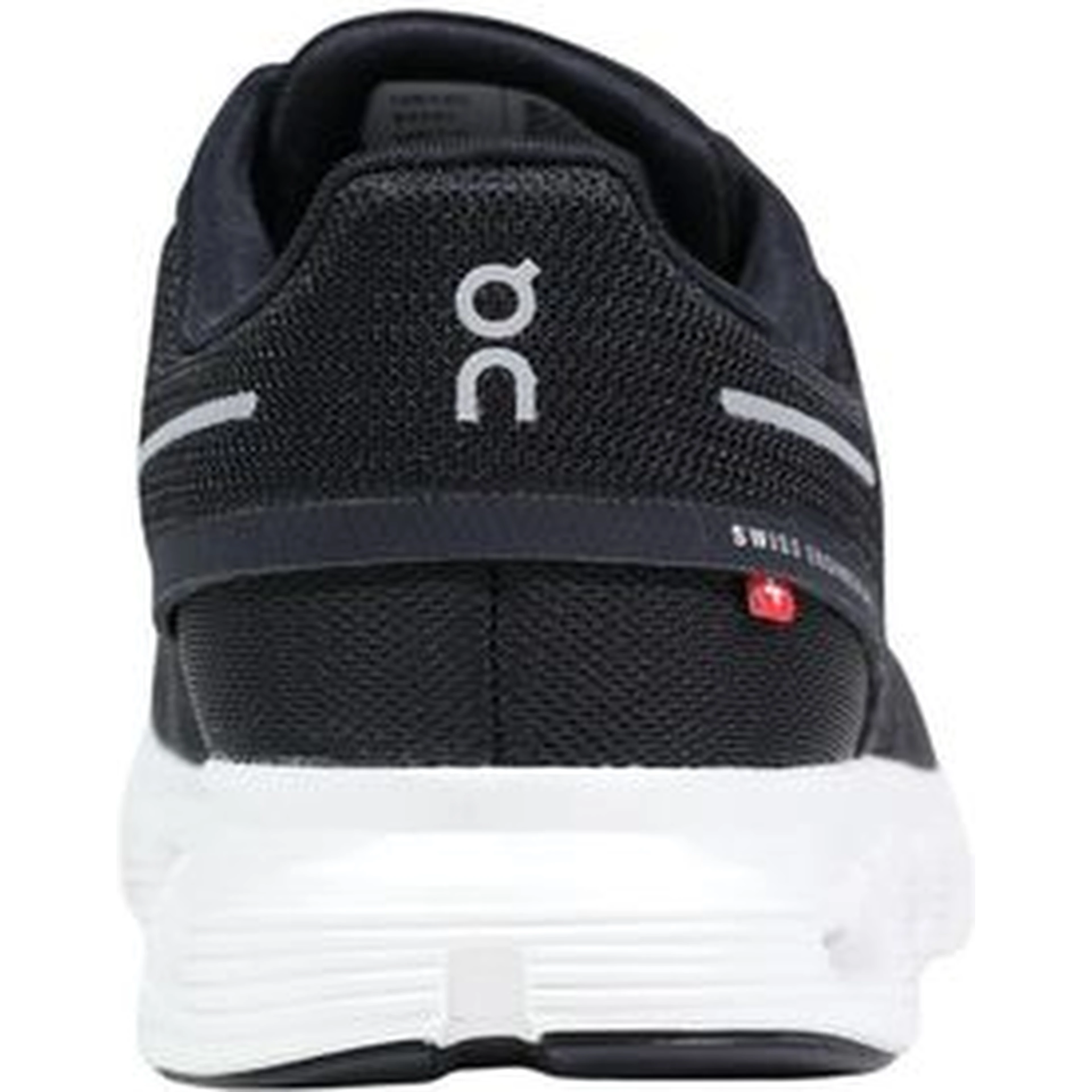 Black And White Recycled Polyester Athletic Sneakers