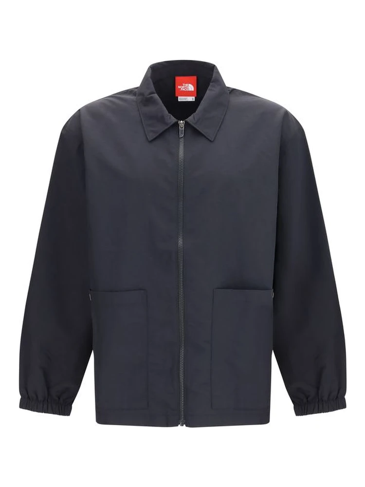 Black Nylon Shell Jacket