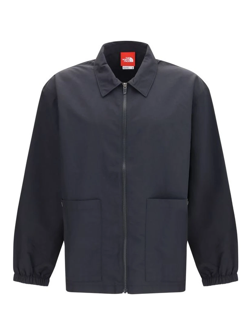 Black Nylon Shell Jacket