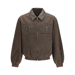 Brown Cotton Bomber