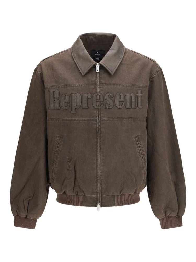 Brown Cotton Bomber