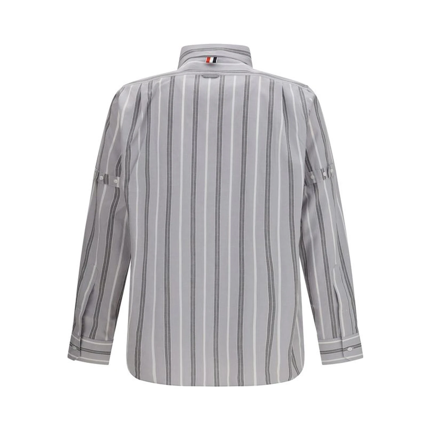 Gray Cotton Pattern Shirt