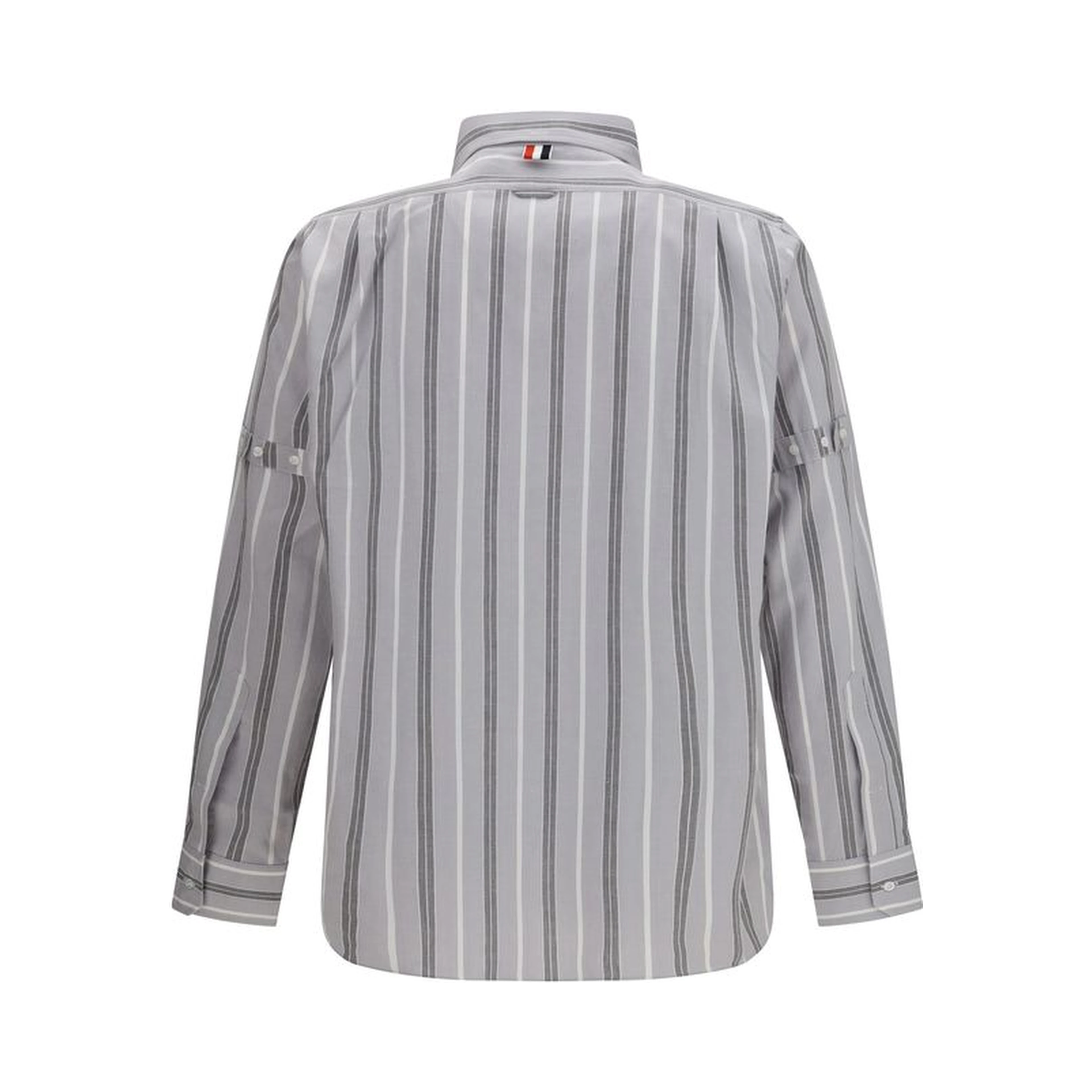 Gray Cotton Pattern Shirt