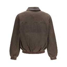 Brown Cotton Bomber
