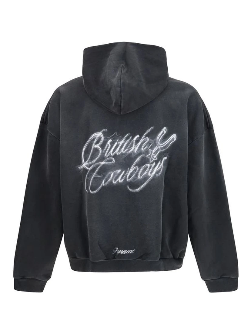 Gray Cotton Sweatshirt