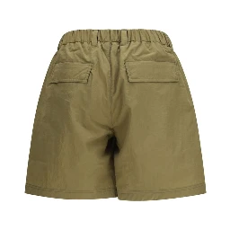 Bicolor Polyester Bermuda Shorts