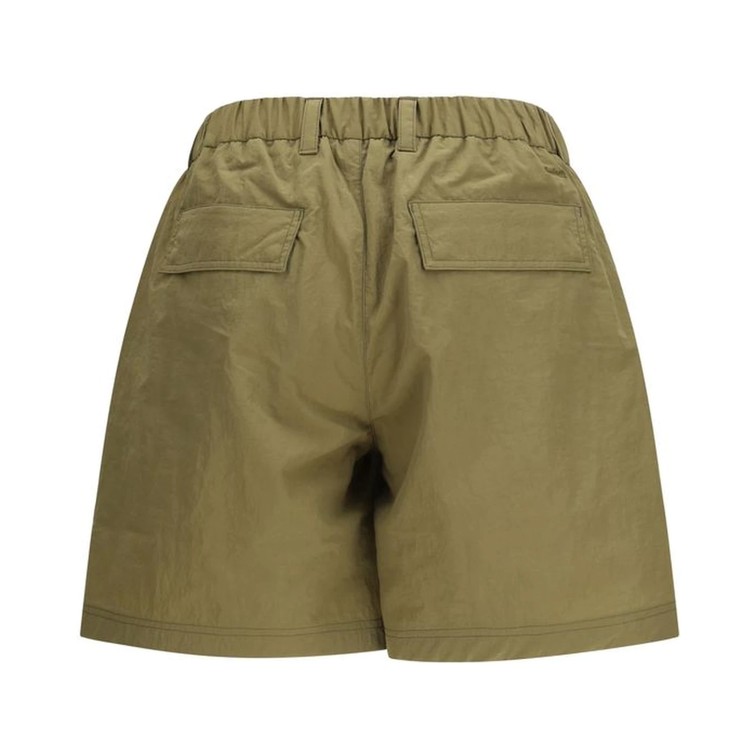 Bicolor Polyester Bermuda Shorts