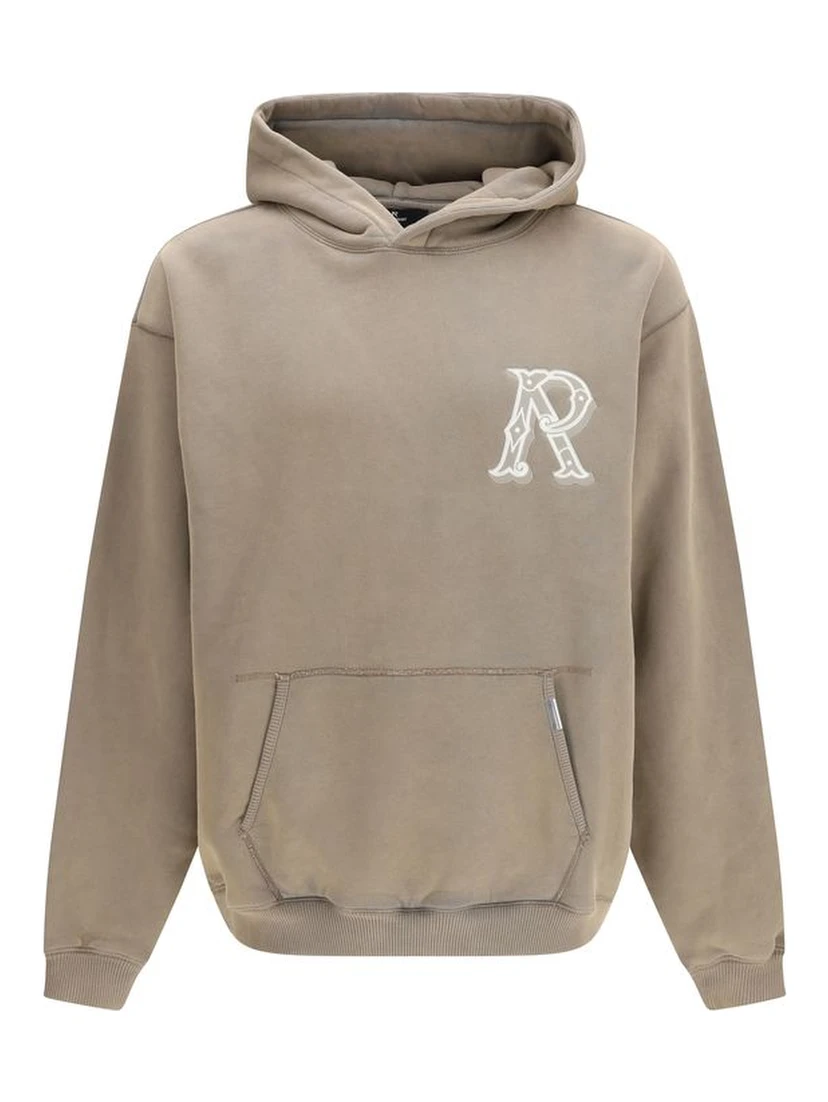 Beige Cotton Sweatshirt