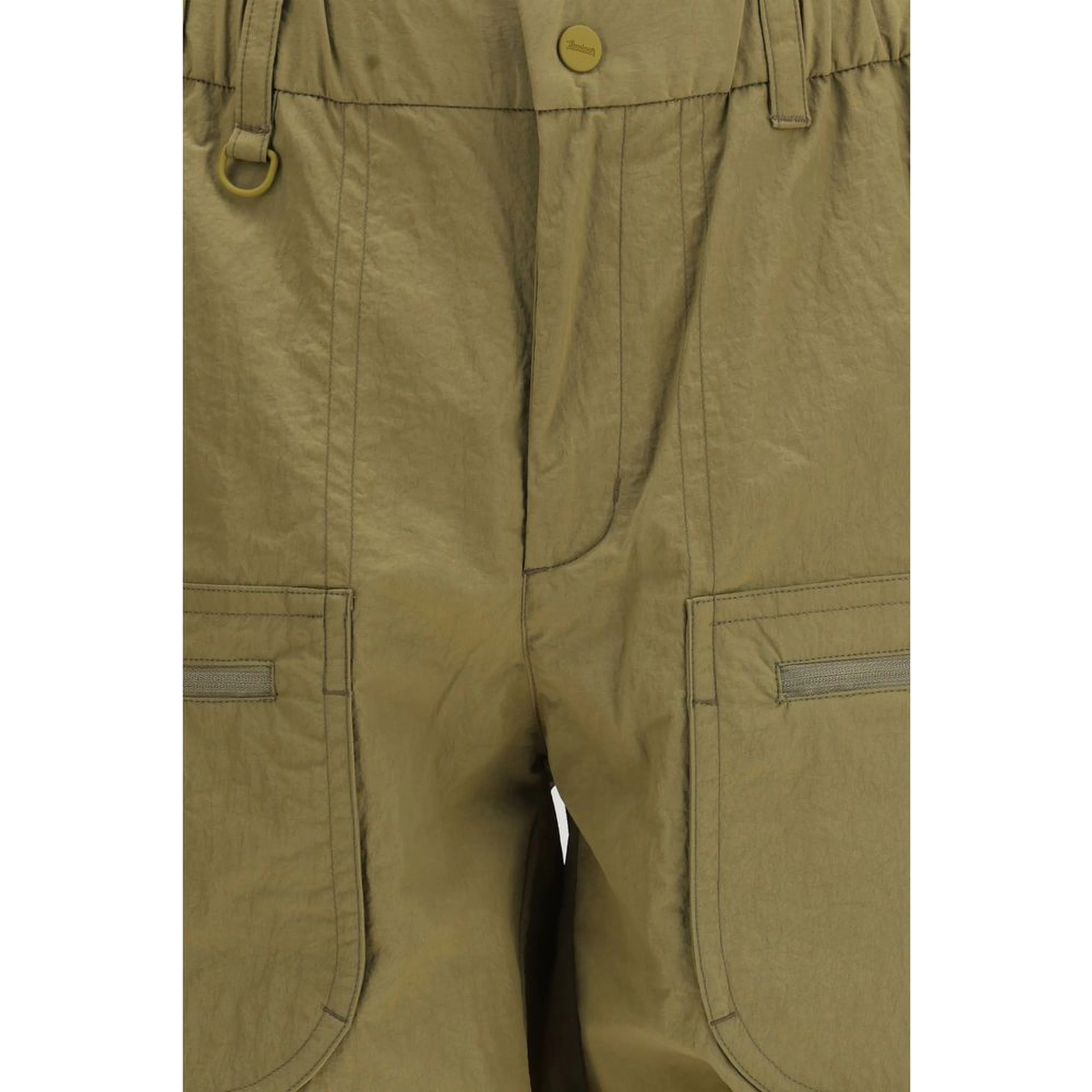 Bicolor Polyester Bermuda Shorts