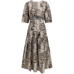 Multicolor Cotton Casual Dress